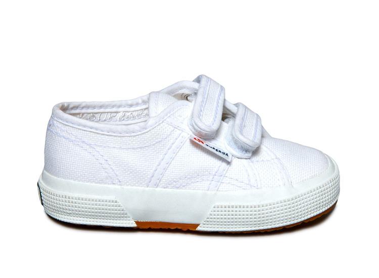 Superga 2750 Jvel Classic White - Kids Superga Shoes